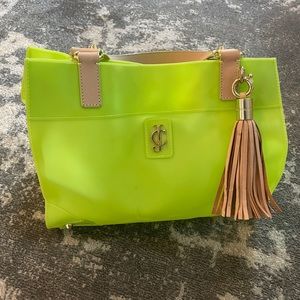 juicy couture bag (green)